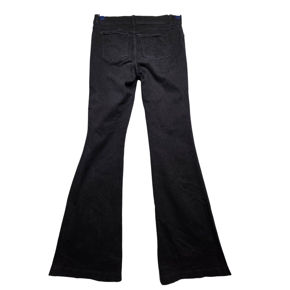 Spanx Black Flare Leg Jeans Size Large